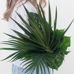 bulk tropical greenery bouquet