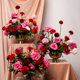 pink flower party kit