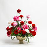 pink flower party kit