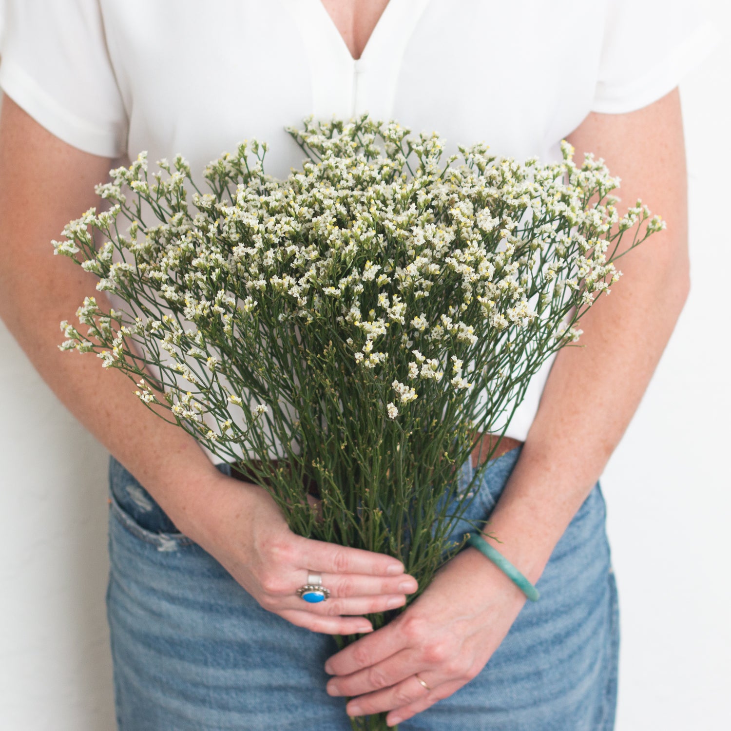 Bulk White Limonium