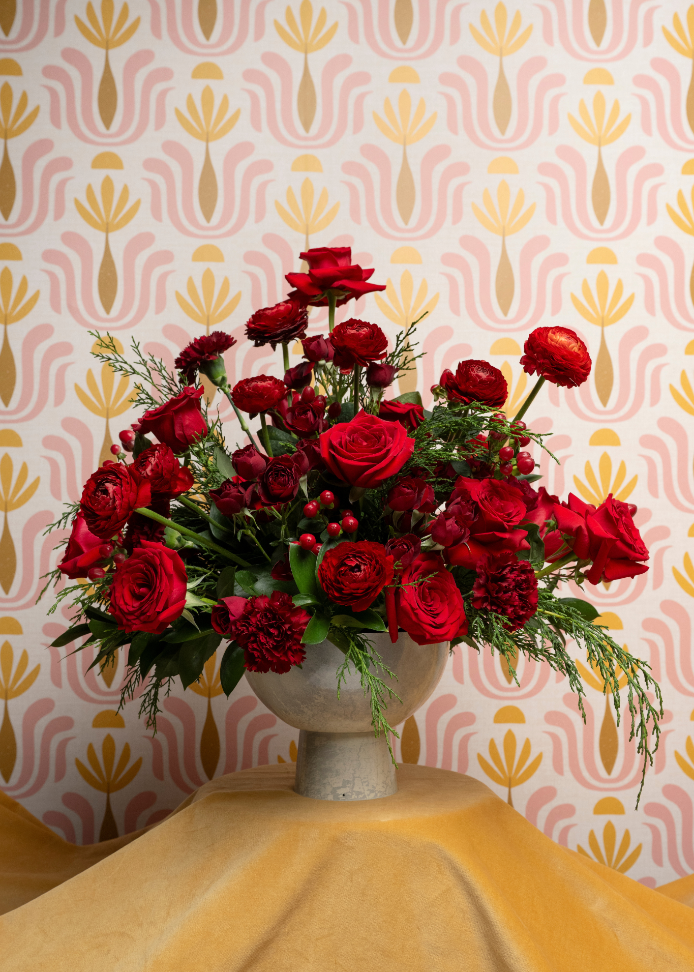 holiday fresh flower kit