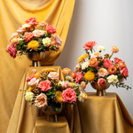 peach fresh flower kits